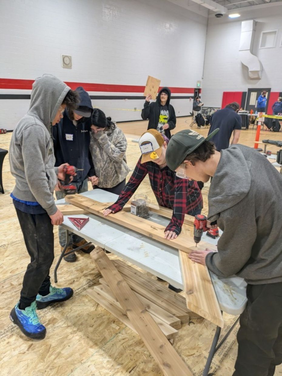 youth in skilled trades workshop